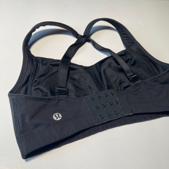 Lululemon Black Ta Ta Tamer Sports Bra Good Condition Size Unsure - Picture 7 of 13